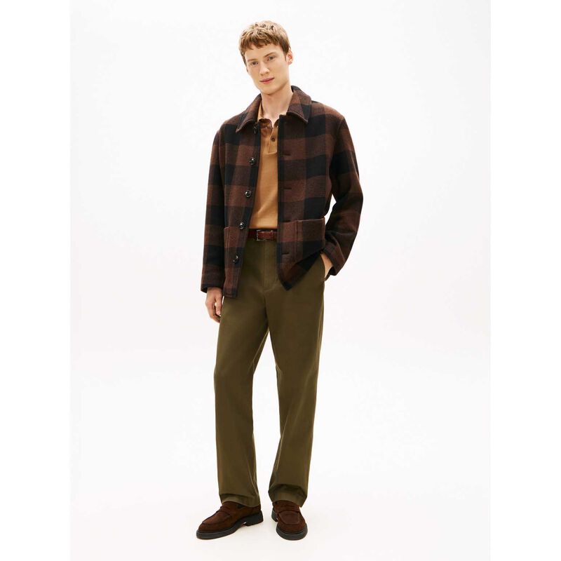 Tommy Hilfiger Wool Blend Check Chore Jacket image number 3